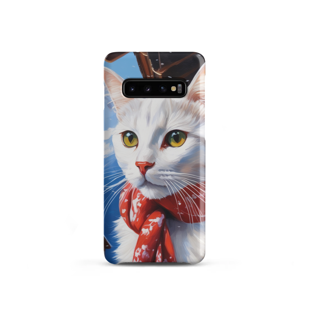 PugMug Custom White Companion Cat Samsung Case