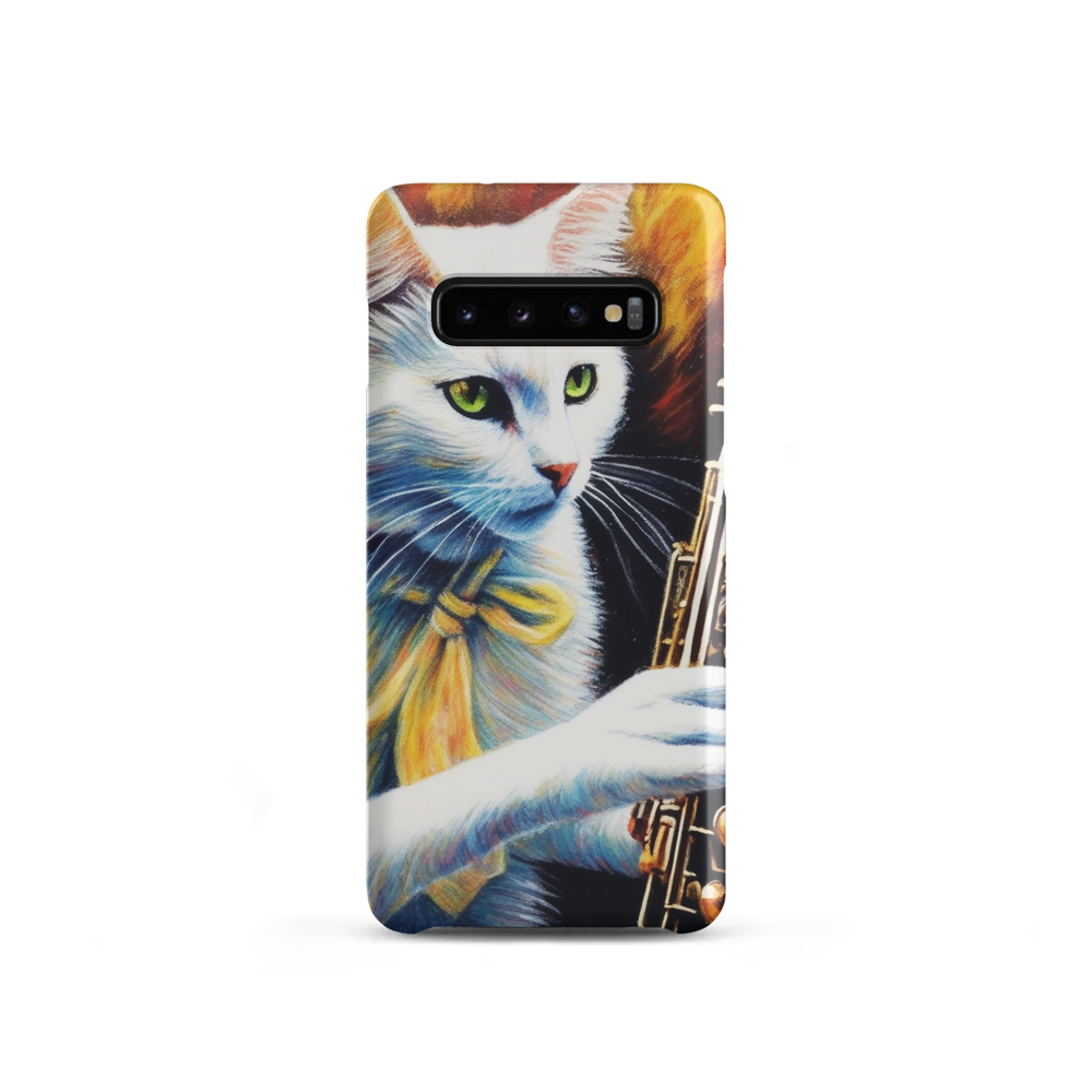 PugMug Custom White Companion Cat Samsung Case