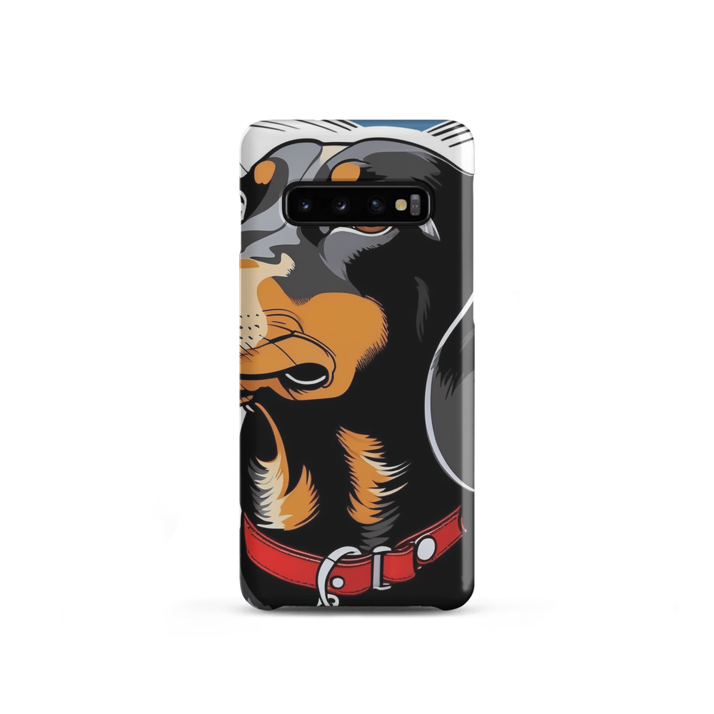 PugMug Custom Black Dachshund Samsung Case