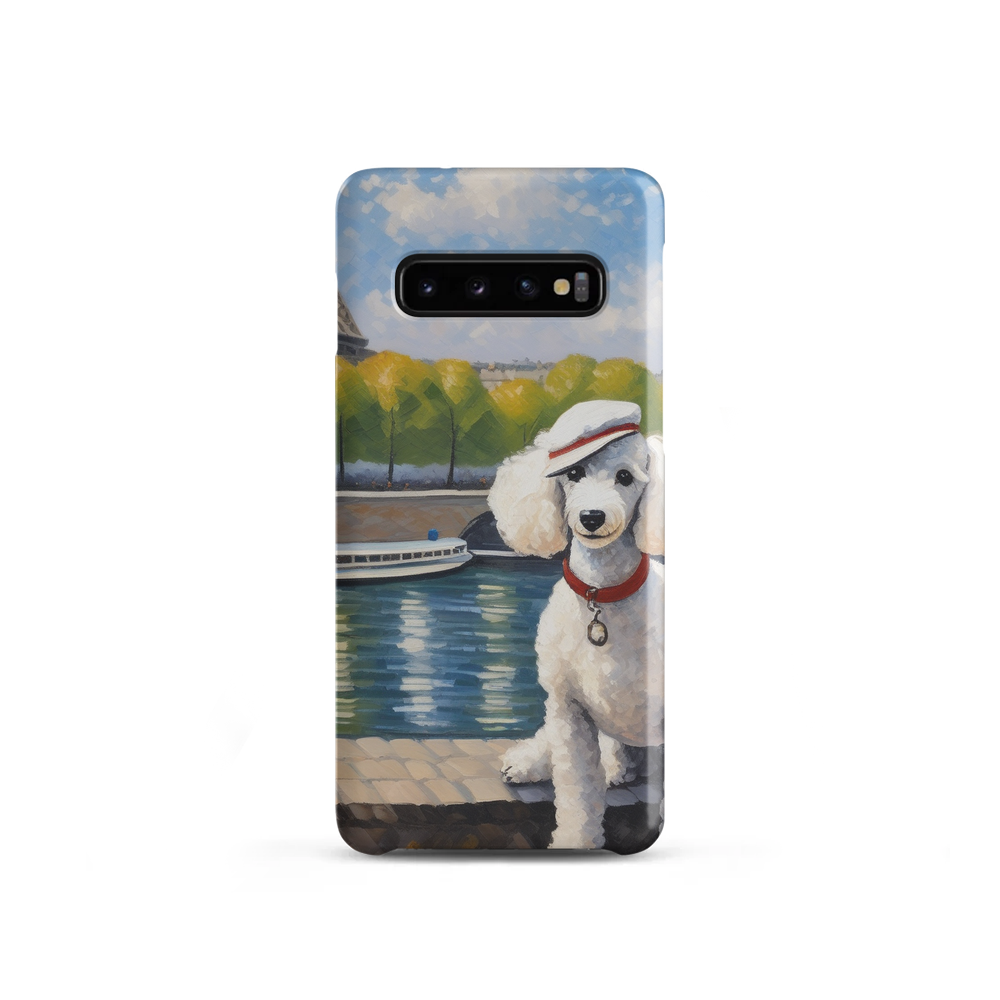 PugMug Custom White Poodle Samsung Case