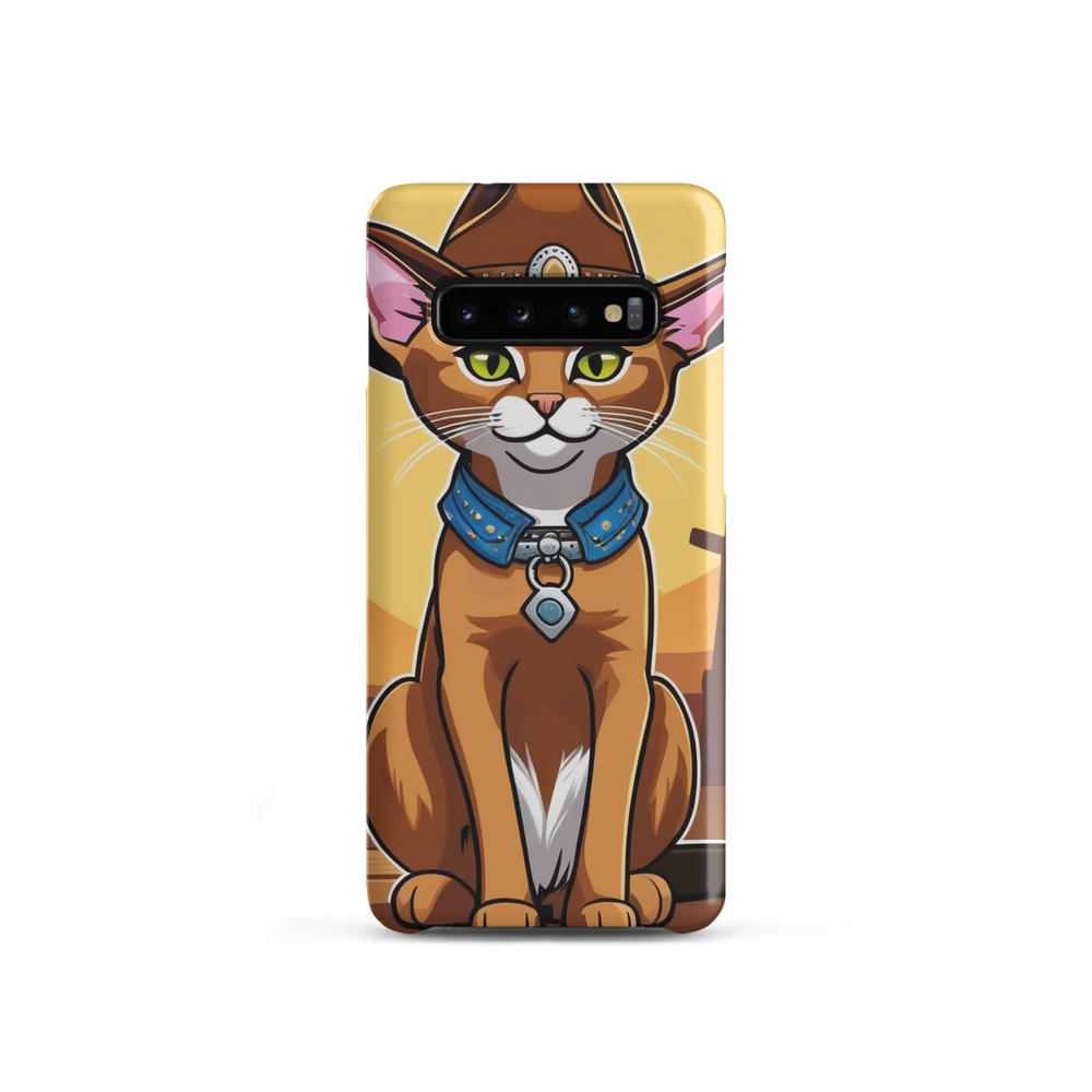 PugMug Custom Tabby Abyssinian Cat Samsung Case