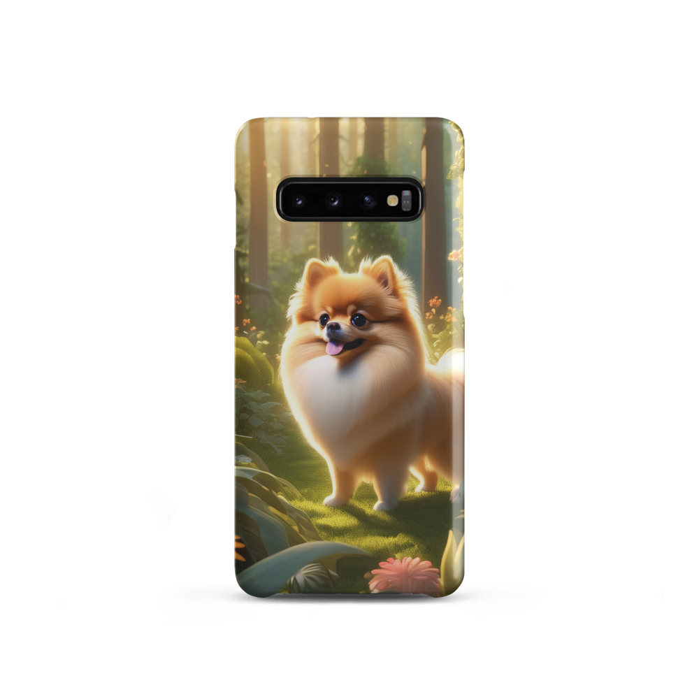 PugMug Custom Tan Pomeranian Samsung Case
