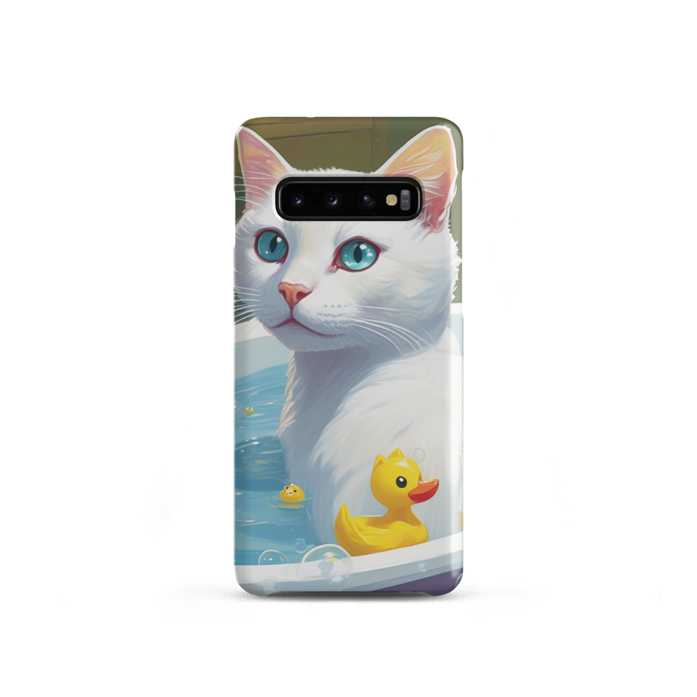 PugMug Custom White Exotic Cat Samsung Case