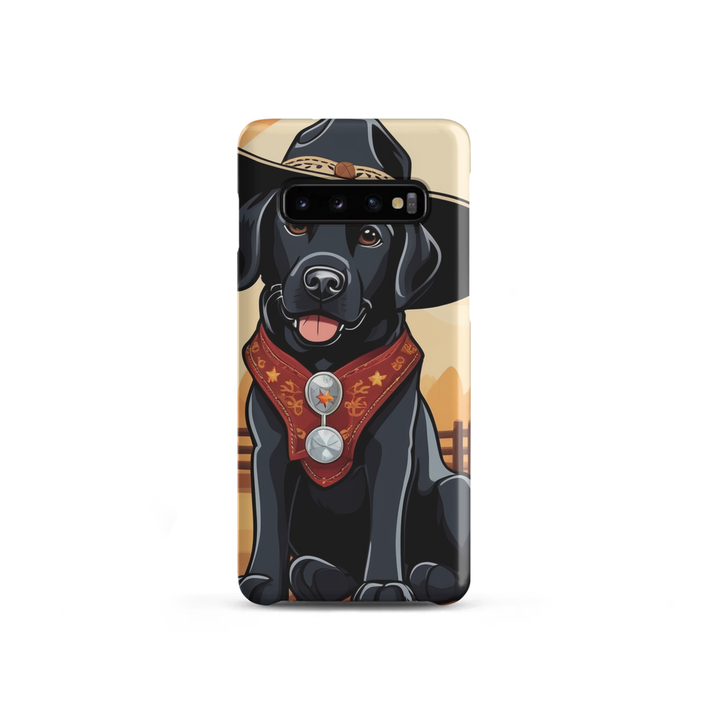 PugMug Custom Black Labrador Retriever Samsung Case