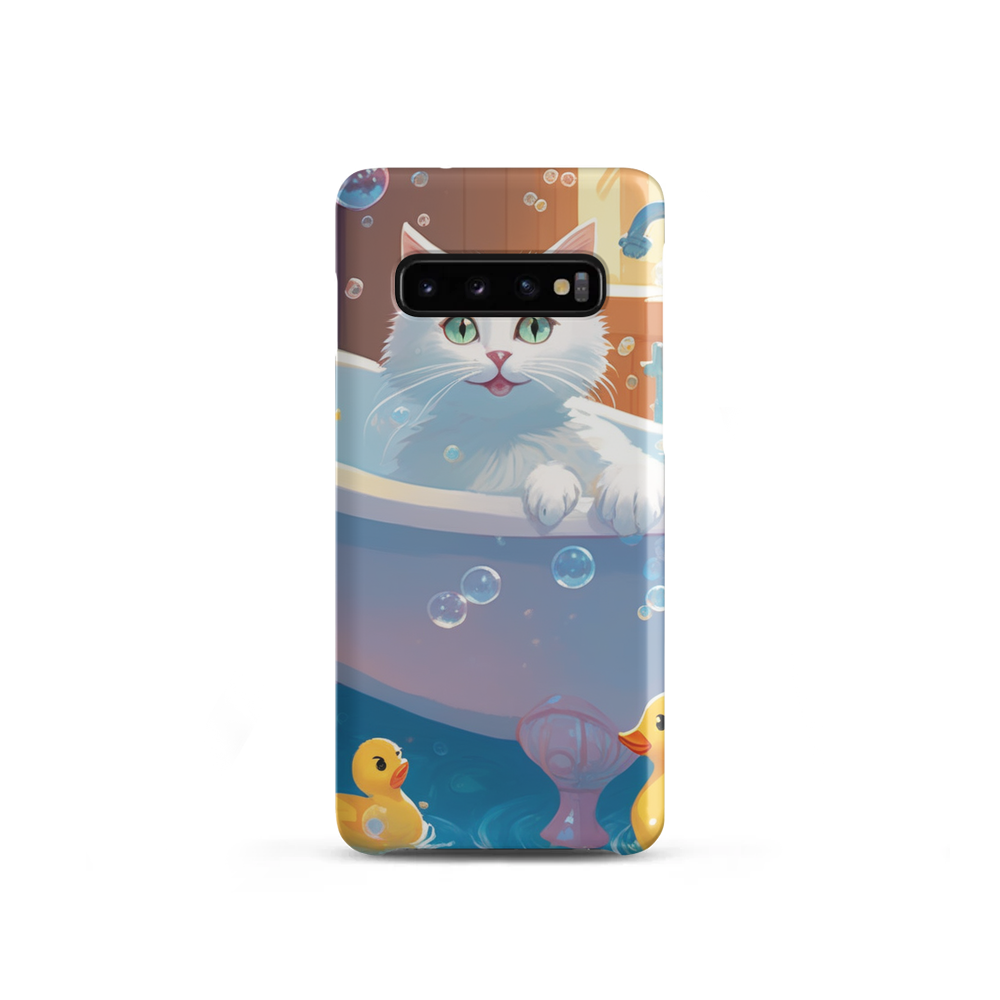PugMug Custom White Companion Cat Samsung Case