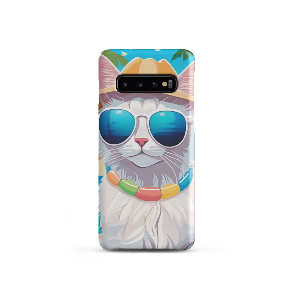 PugMug Custom White Companion Cat Samsung Case