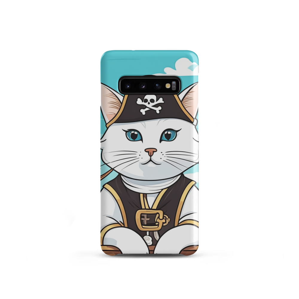 PugMug Custom White Companion Cat Samsung Case