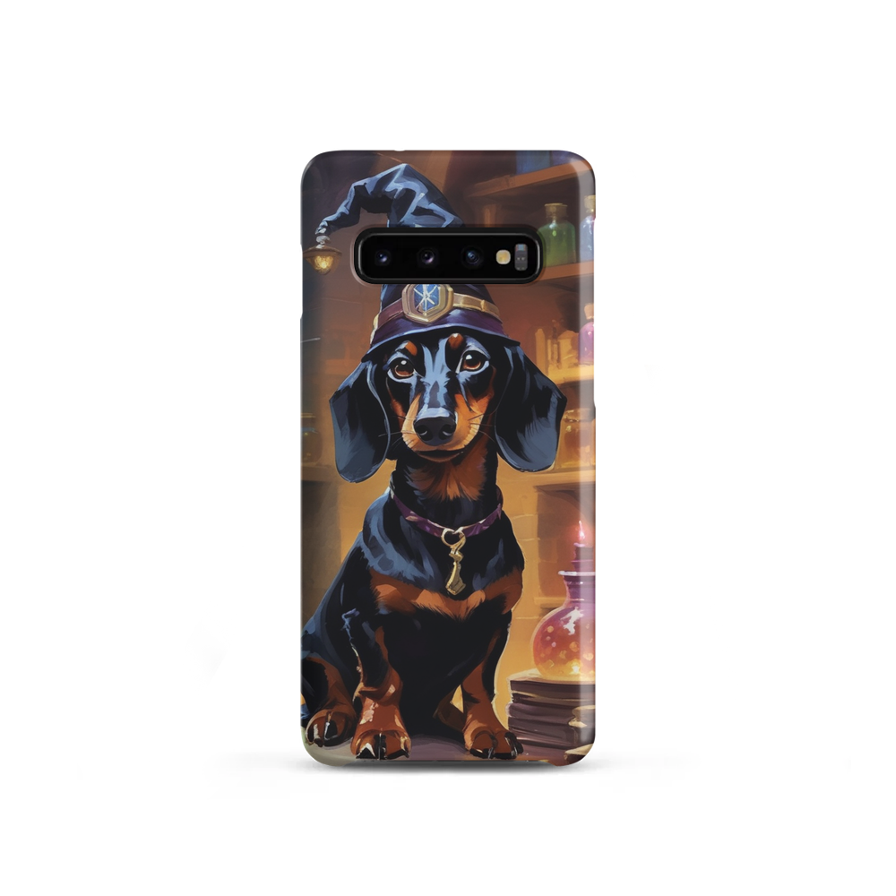 PugMug Custom Black Dachshund Samsung Case