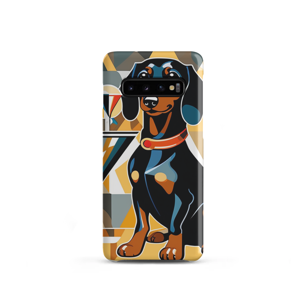 PugMug Custom Black Dachshund Samsung Case