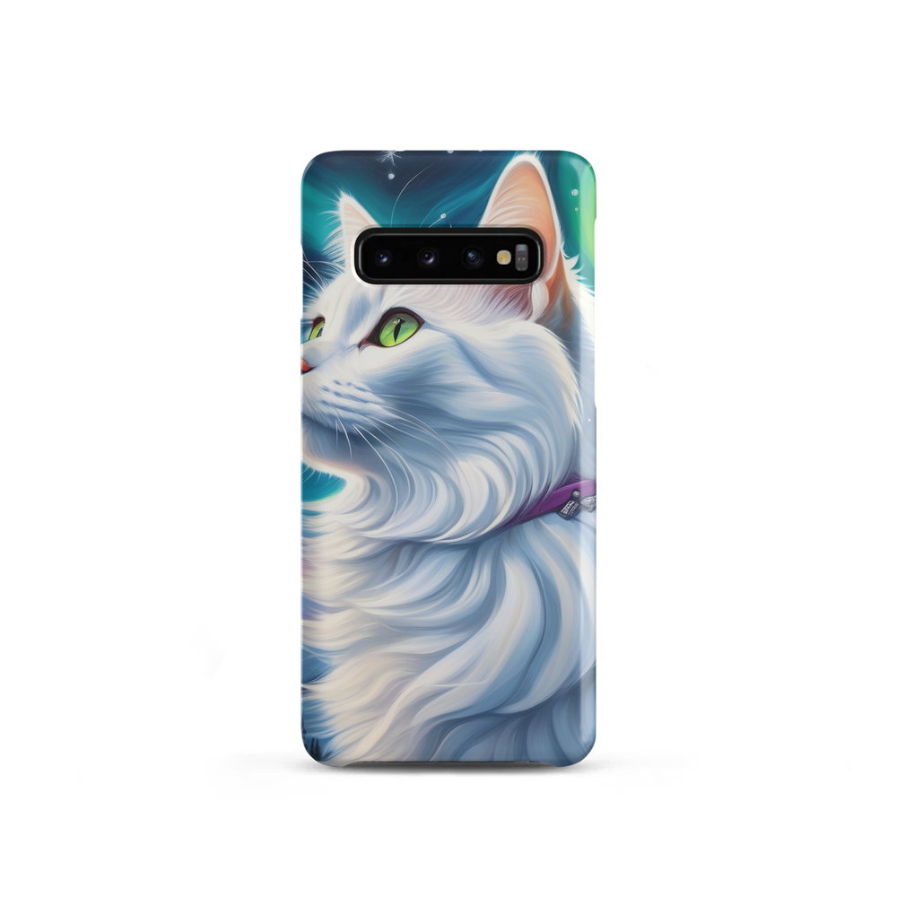 PugMug Custom White Companion Cat Samsung Case