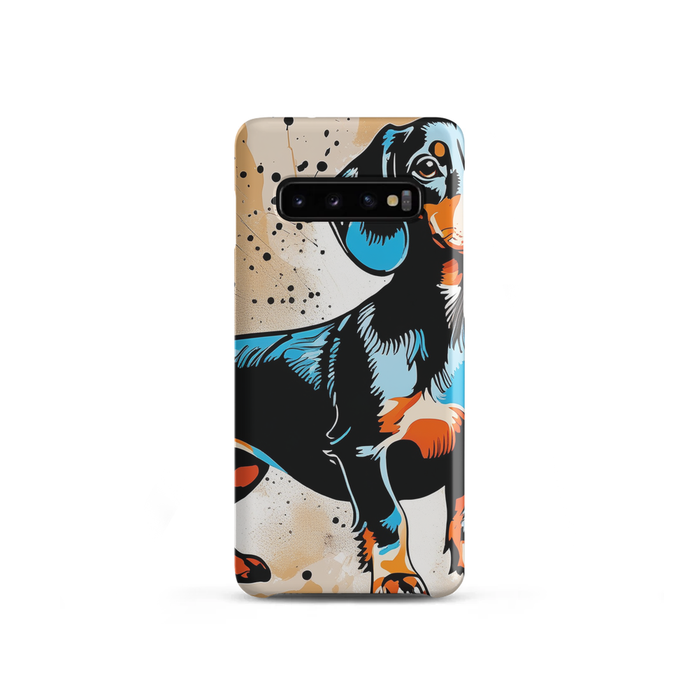 PugMug Custom Black Dachshund Samsung Case