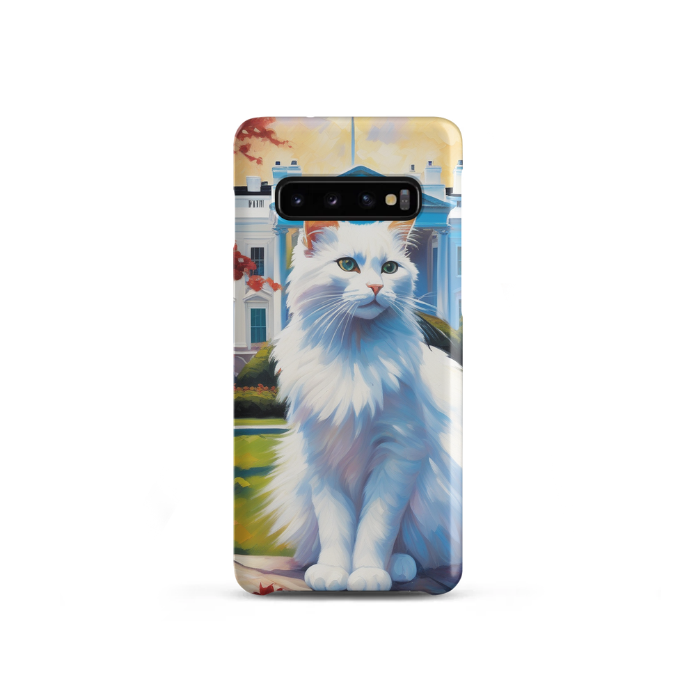 PugMug Custom White Companion Cat Samsung Case
