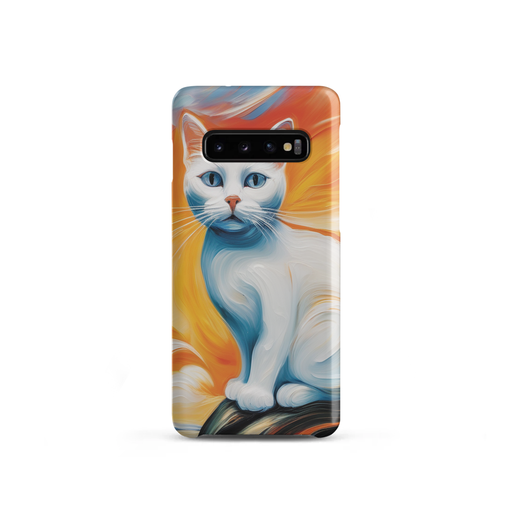 PugMug Custom White Companion Cat Samsung Case