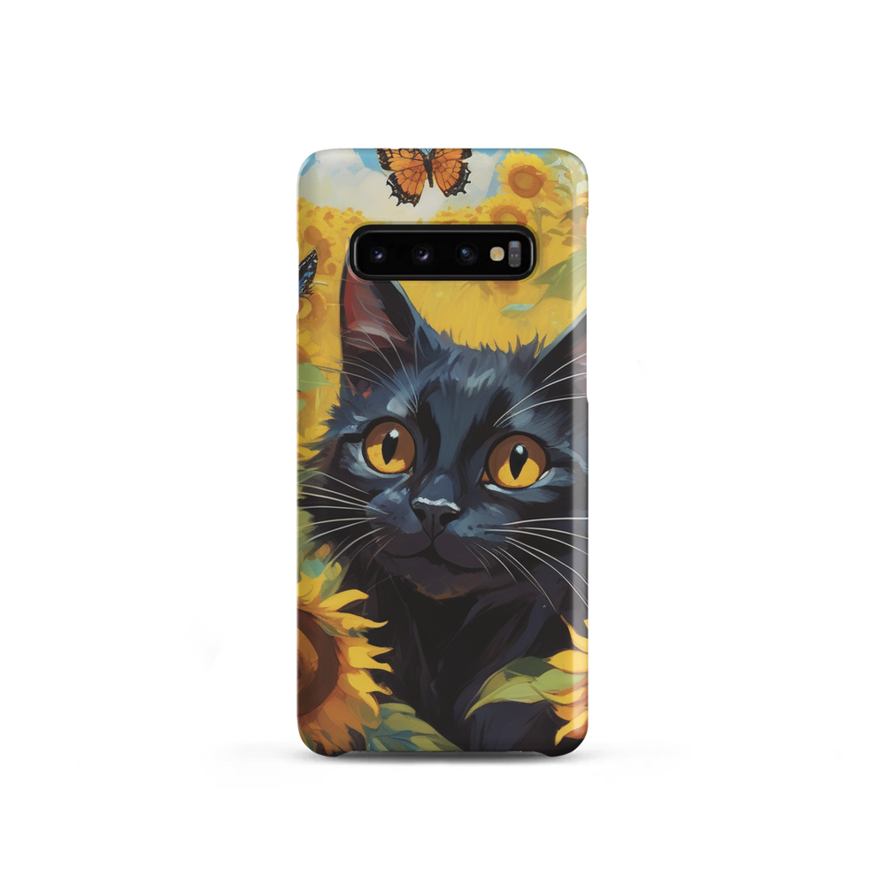 PugMug Custom Black Companion Cat Samsung Case