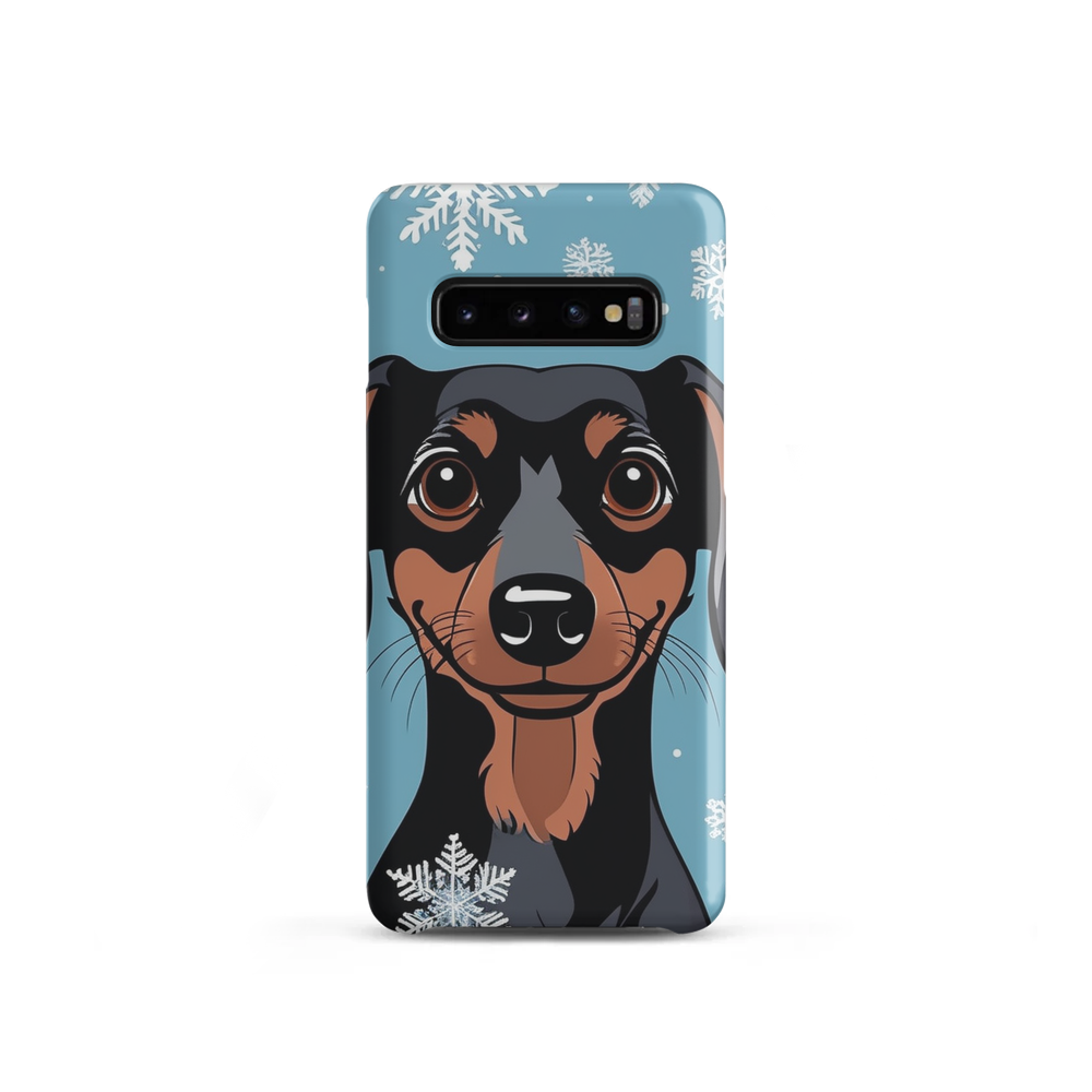 PugMug Custom Black Dachshund Samsung Case