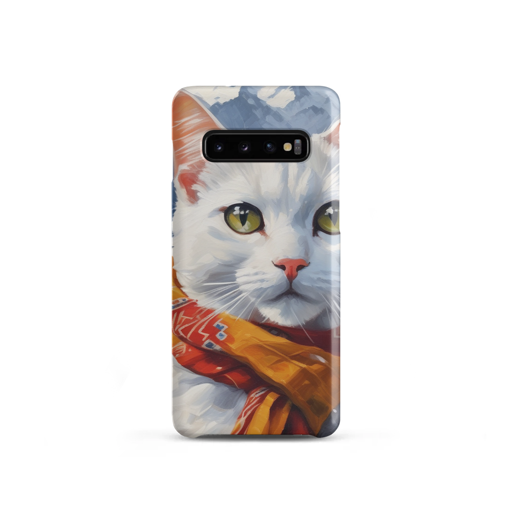 PugMug Custom White Companion Cat Samsung Case