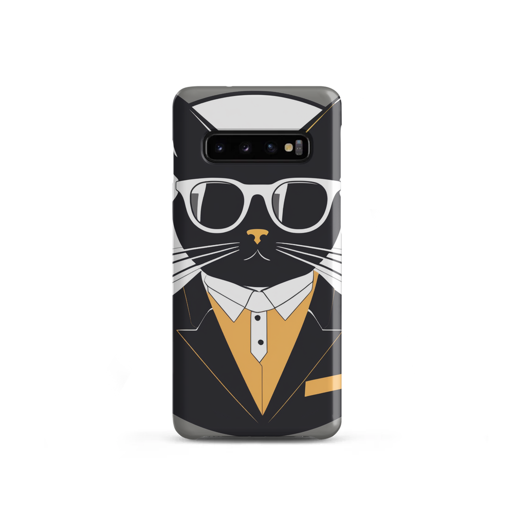 PugMug Custom Black Companion Cat Samsung Case