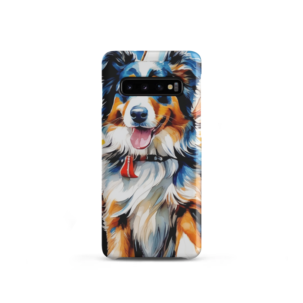 PugMug Custom Australian Shepherd Dog Samsung Case