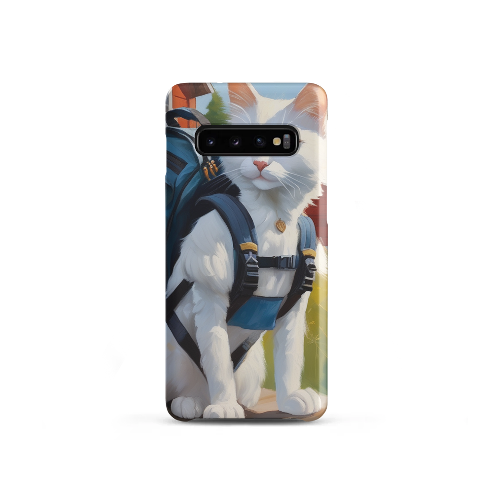 PugMug Custom White Companion Cat Samsung Case