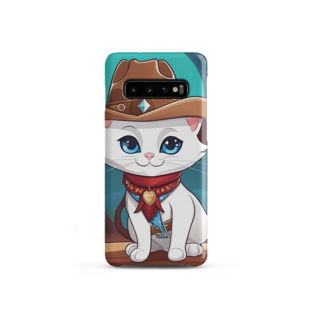 PugMug Custom White Companion Cat Samsung Case