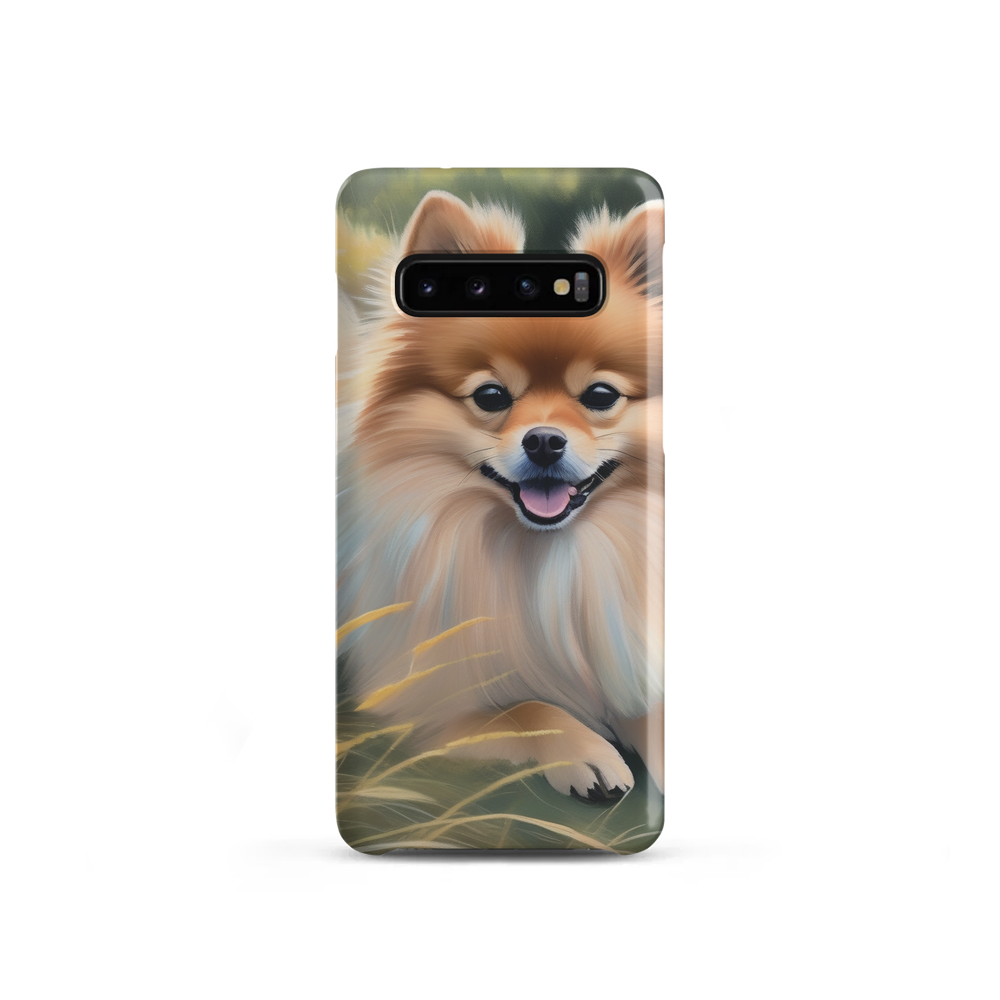 PugMug Custom Tan Pomeranian Samsung Case