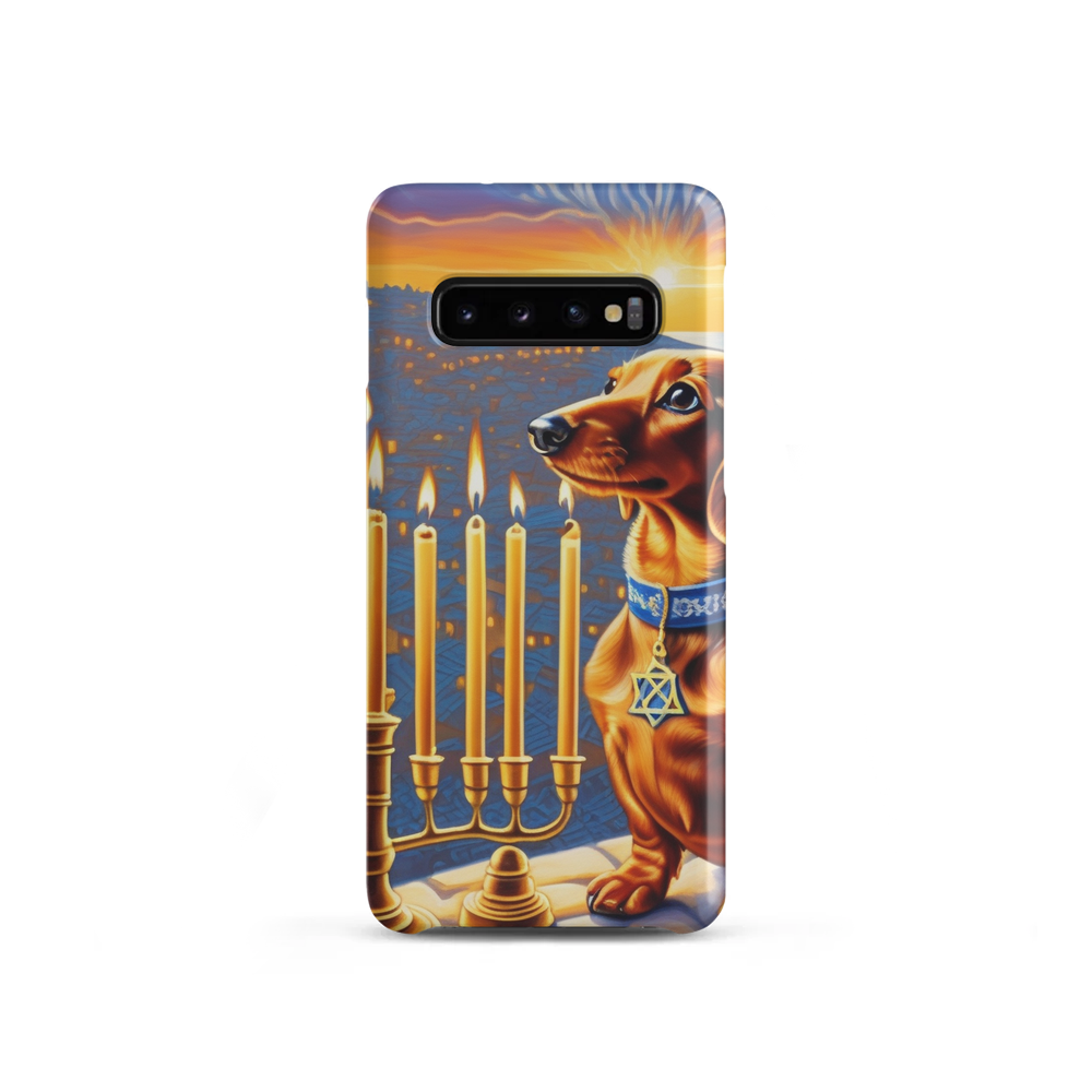 PugMug Custom Tan Dachshund Samsung Case