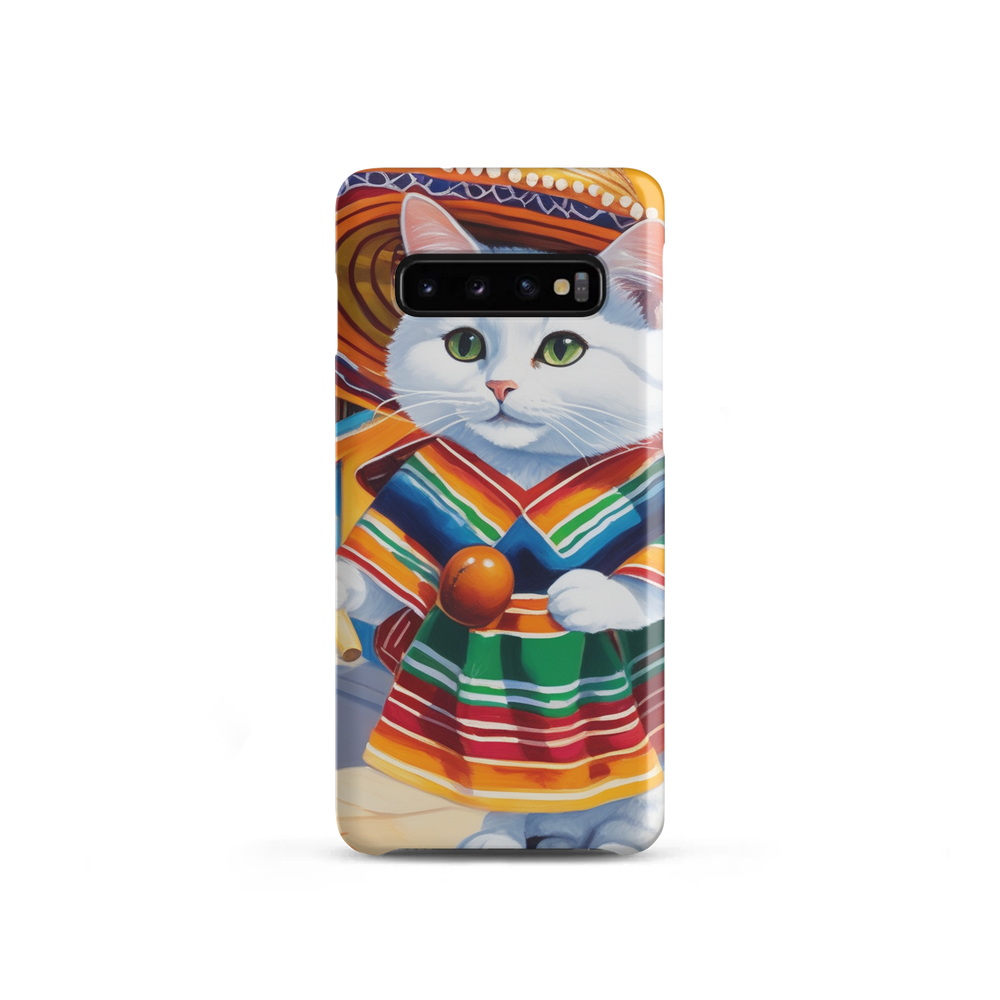 PugMug Custom White Companion Cat Samsung Case