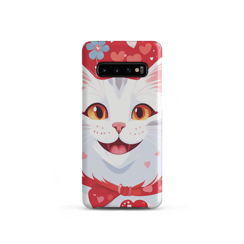 PugMug Custom White Companion Cat Samsung Case