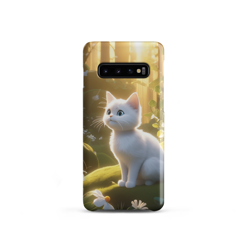 PugMug Custom White Companion Cat Samsung Case