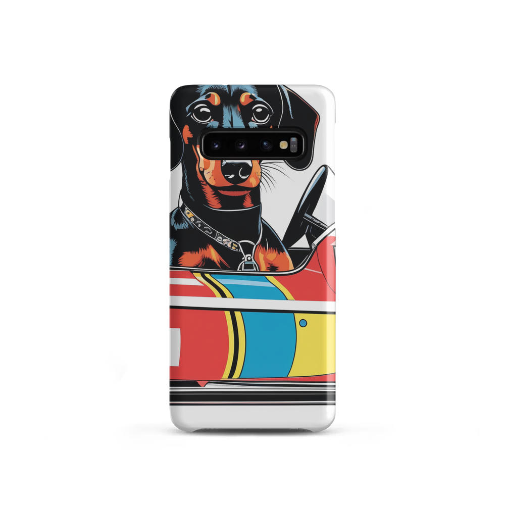 PugMug Custom Black Dachshund Samsung Case