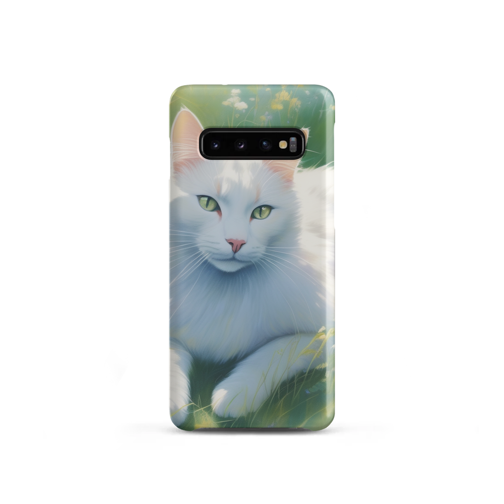 PugMug Custom White Companion Cat Samsung Case