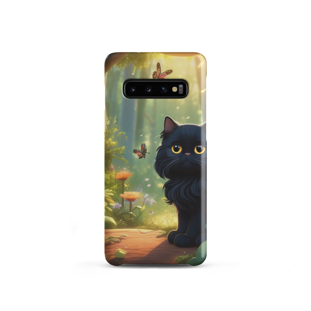 PugMug Custom Black Persian Cat Samsung Case