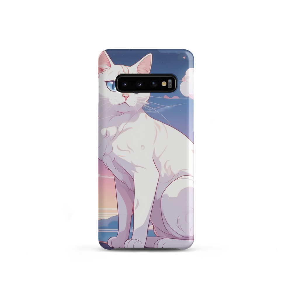 PugMug Custom White Companion Cat Samsung Case