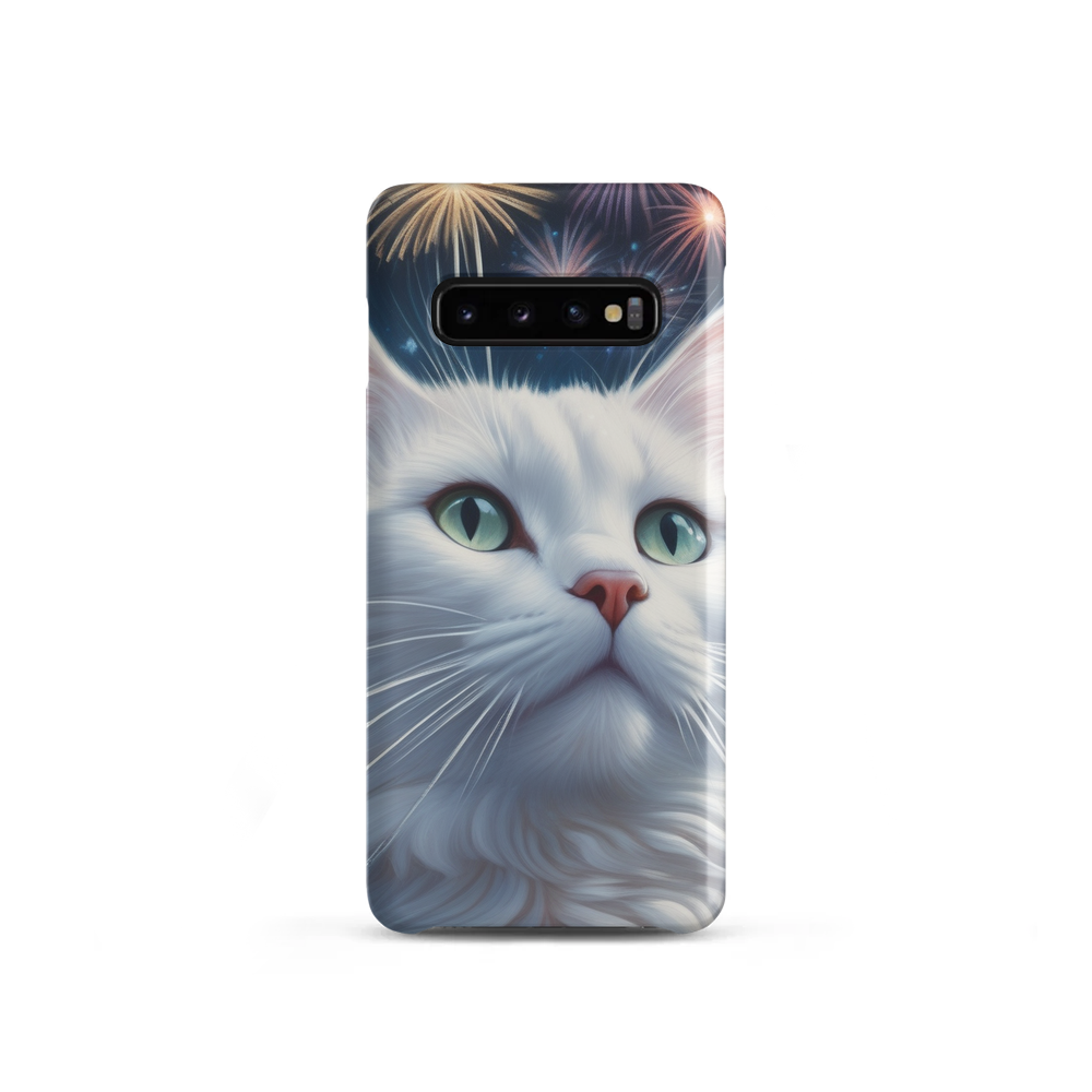PugMug Custom White Companion Cat Samsung Case