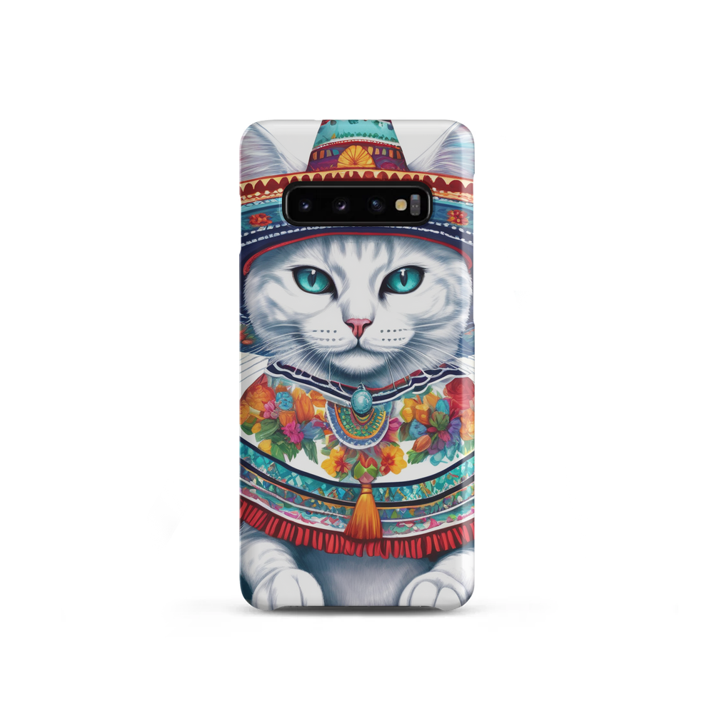 PugMug Custom White Companion Cat Samsung Case