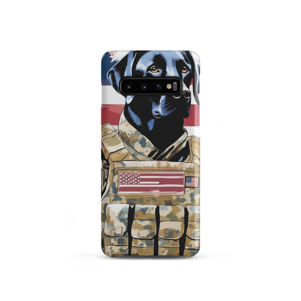 PugMug Custom Black Labrador Retriever Samsung Case