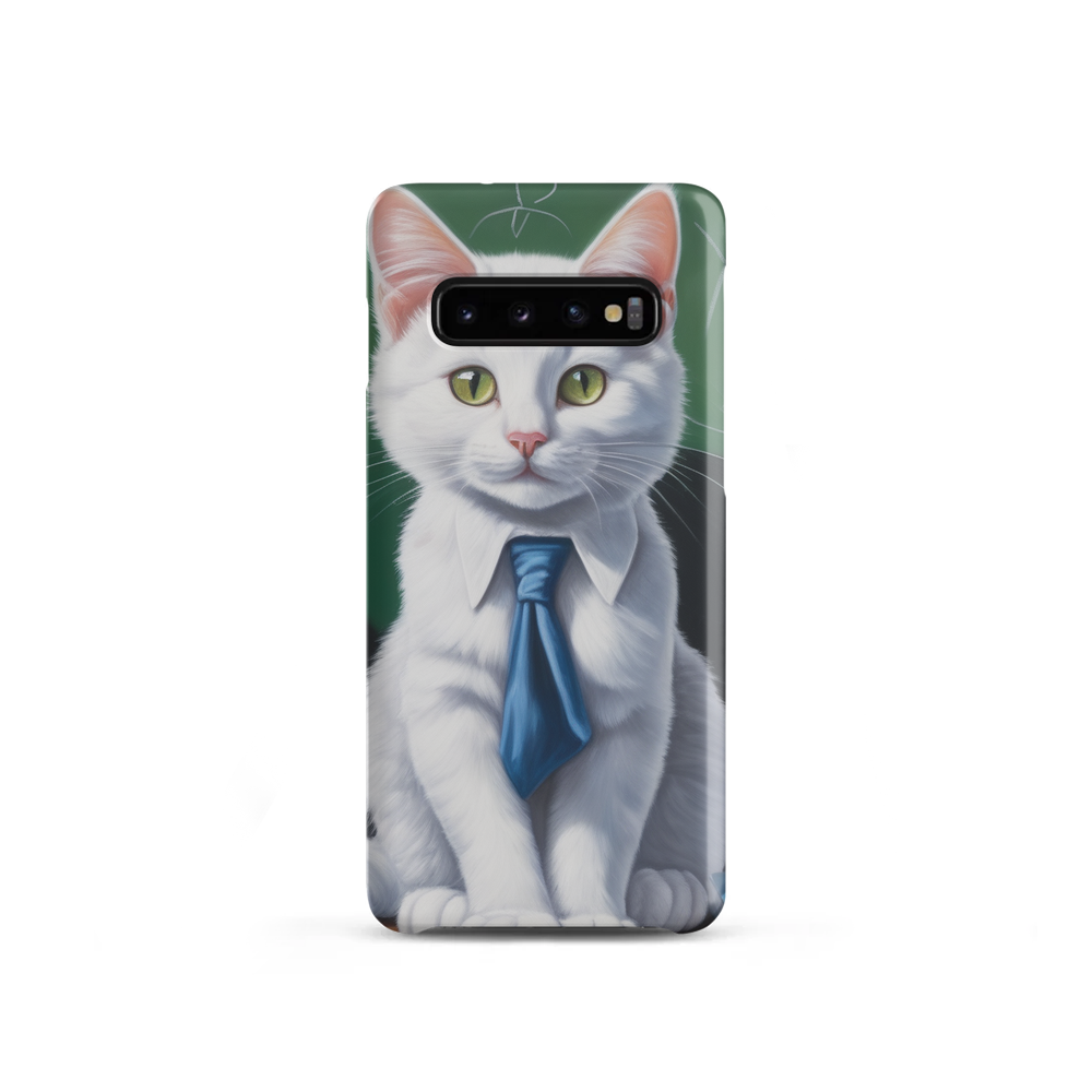 PugMug Custom White Companion Cat Samsung Case