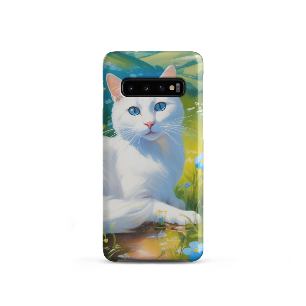 PugMug Custom White Companion Cat Samsung Case