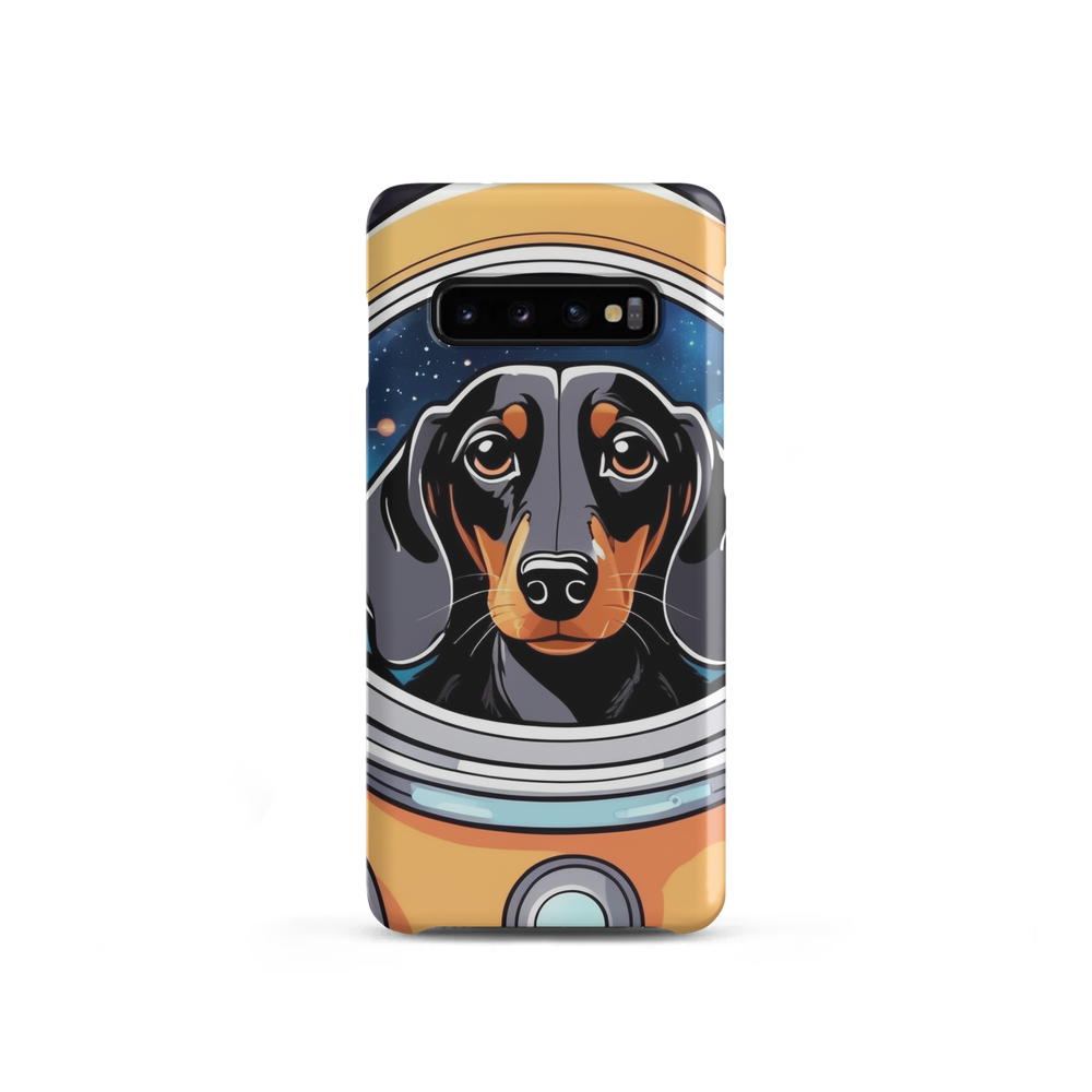 PugMug Custom Black Dachshund Samsung Case