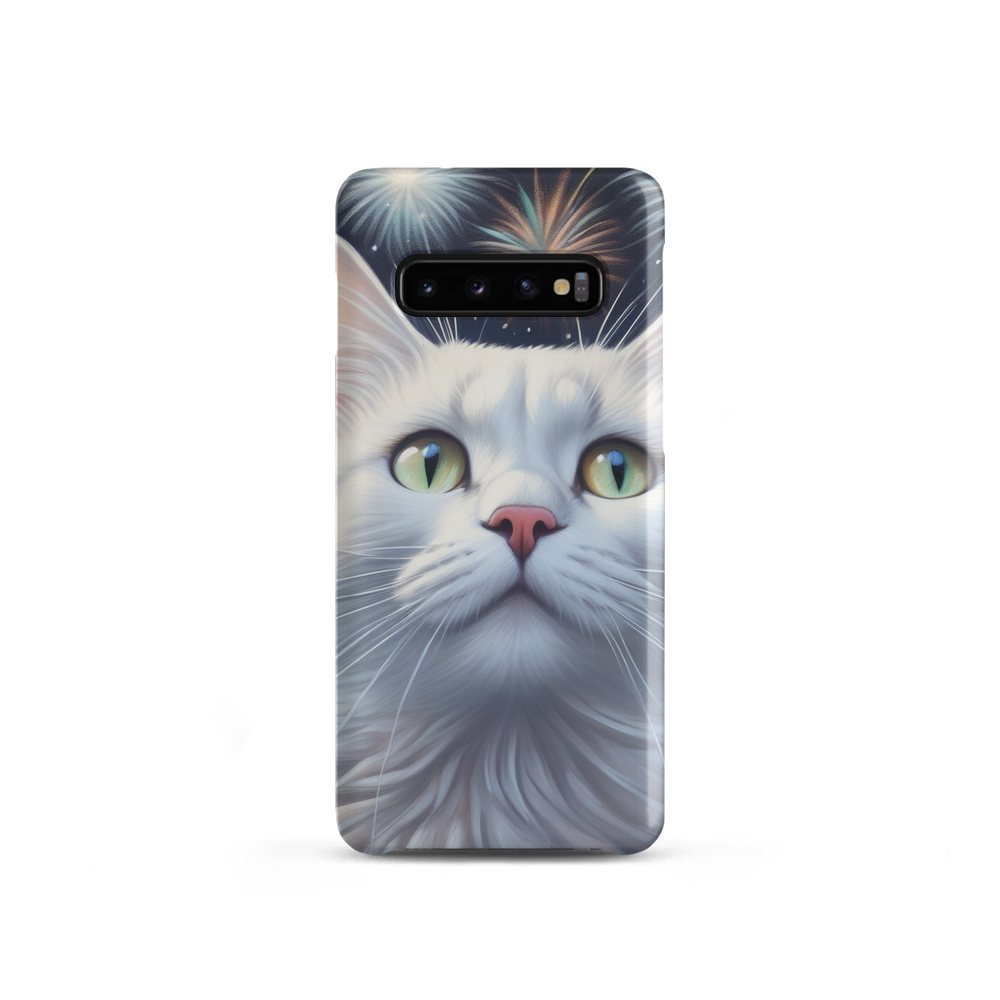 PugMug Custom White Companion Cat Samsung Case