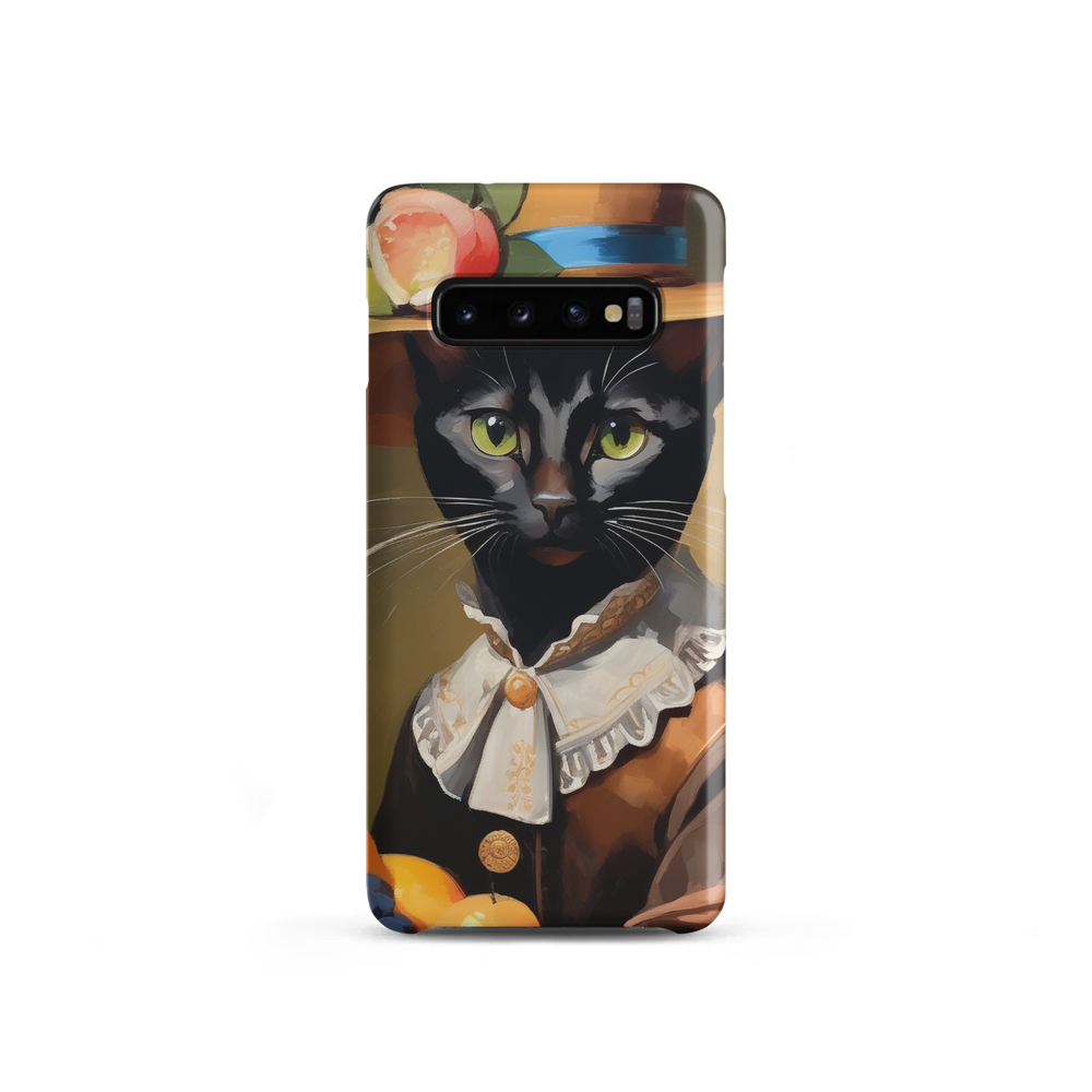 PugMug Custom Black Abyssinian Cat Samsung Case