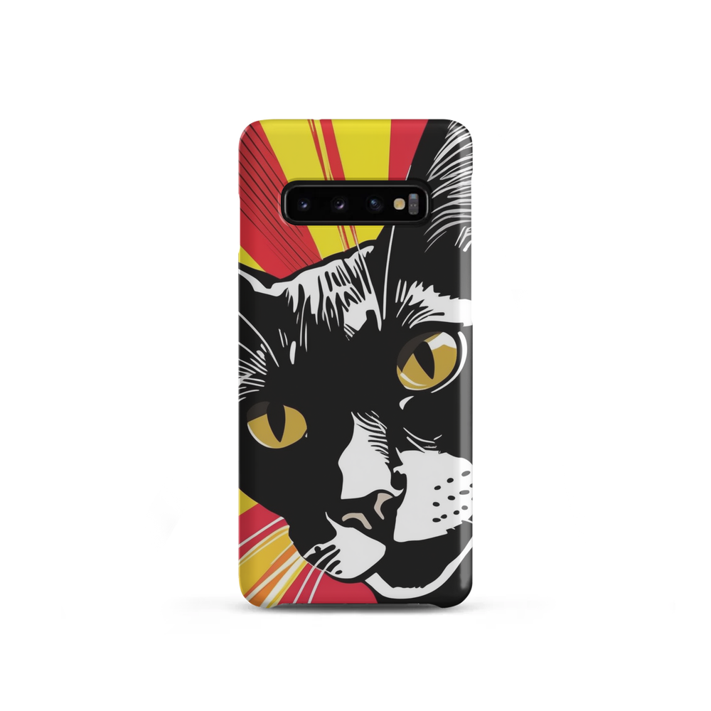 PugMug Custom Black Abyssinian Cat Samsung Case