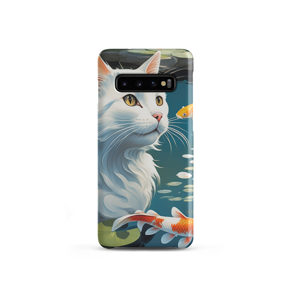 PugMug Custom White Companion Cat Samsung Case
