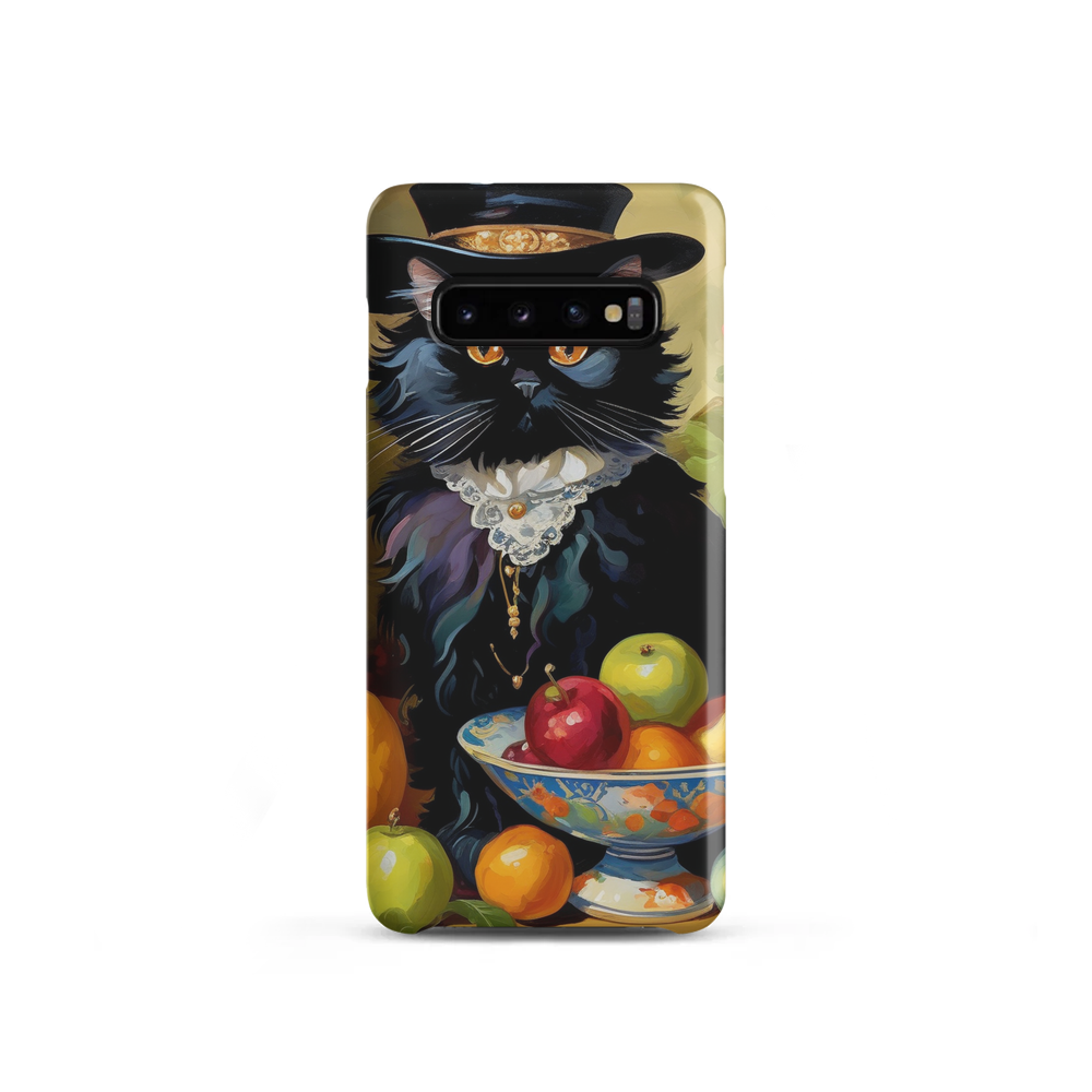 PugMug Custom Black Persian Cat Samsung Case