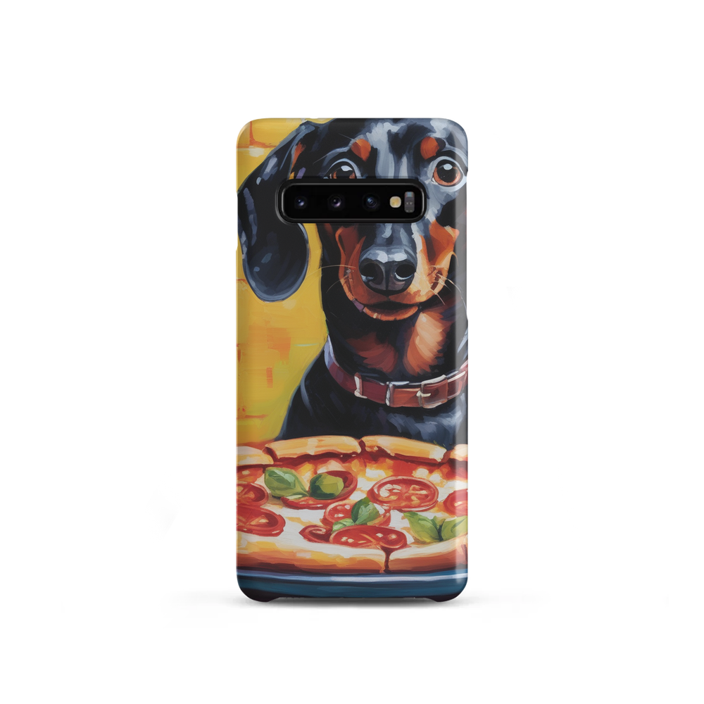 PugMug Custom Black Dachshund Samsung Case
