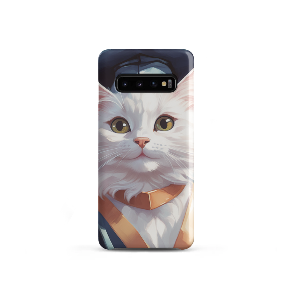 PugMug Custom White Companion Cat Samsung Case