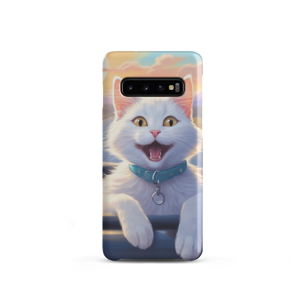 PugMug Custom White Companion Cat Samsung Case