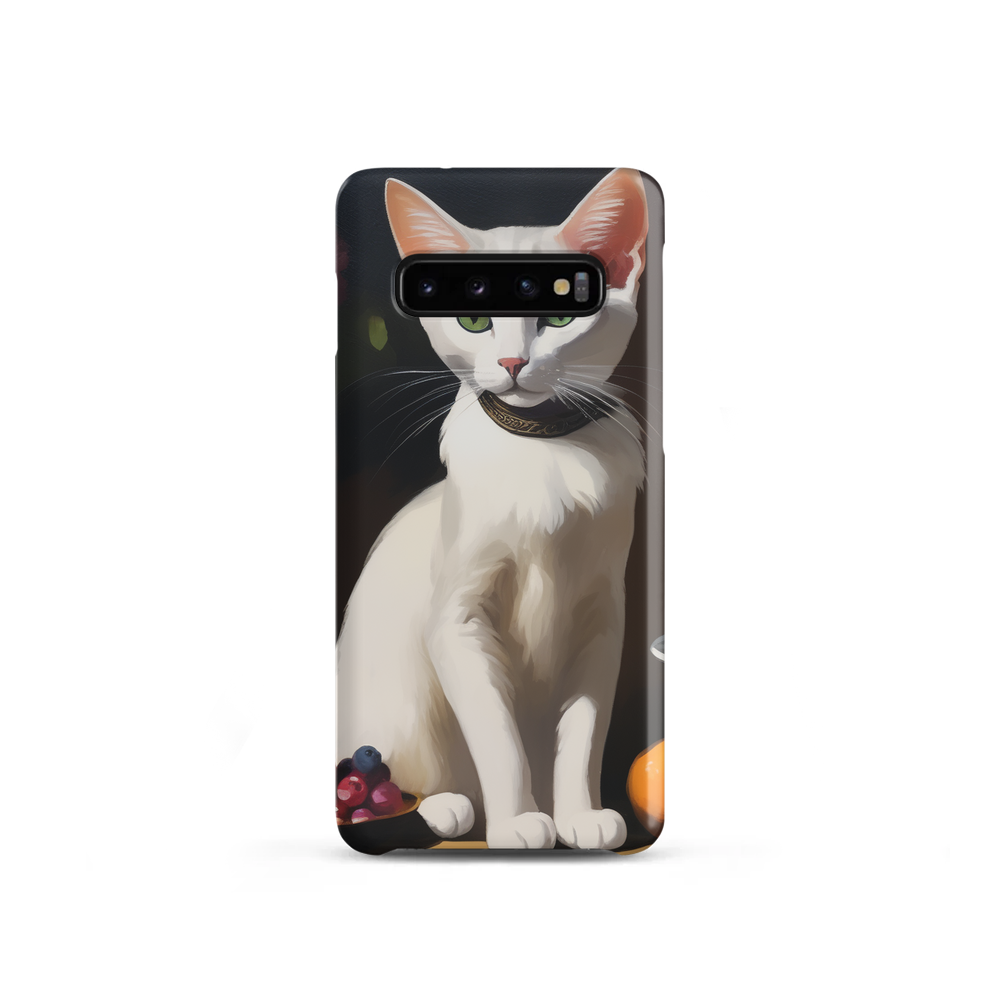 PugMug Custom White Abyssinian Cat Samsung Case