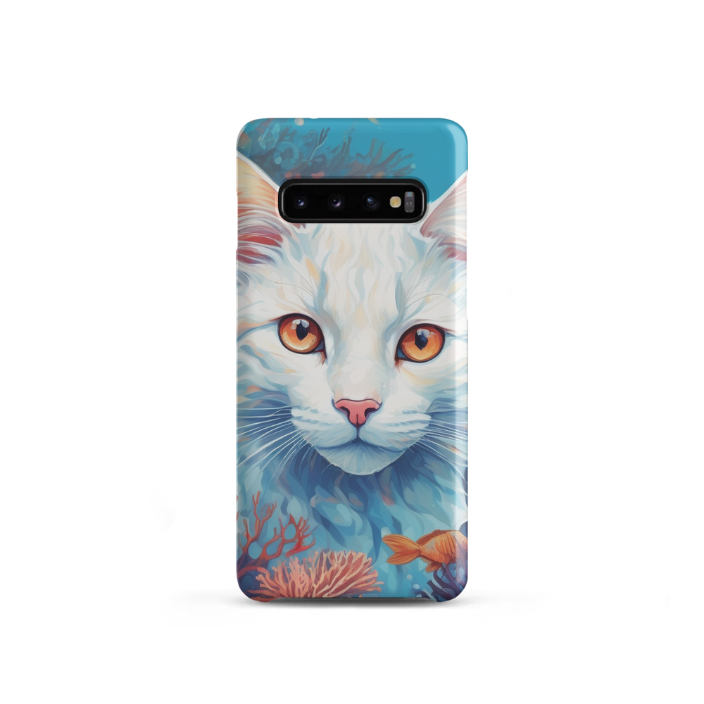 PugMug Custom White Companion Cat Samsung Case