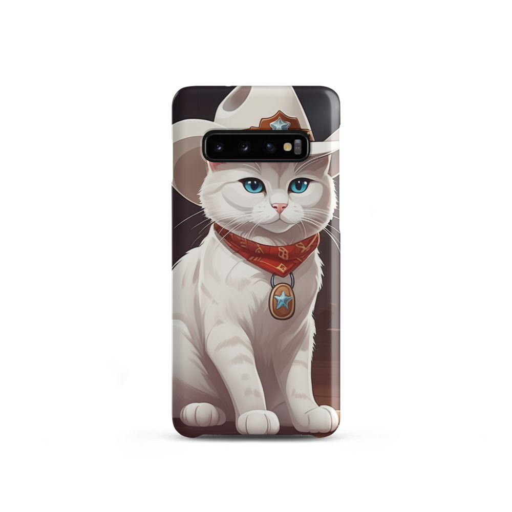 PugMug Custom White Companion Cat Samsung Case